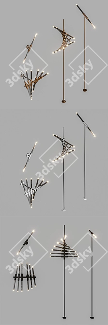 Element Sconce & Table Lamp 3D model image 2