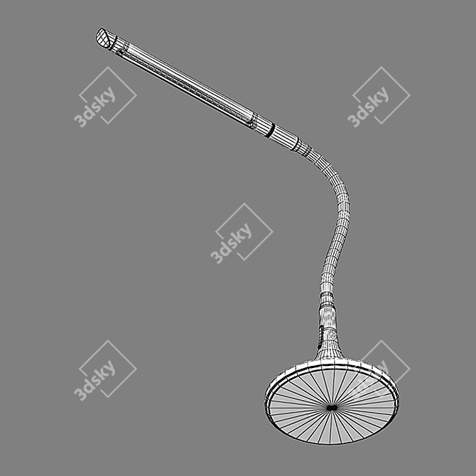 80891x Muro Lightstar: Sleek LED Table Lamp 3D model image 2