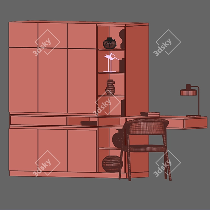 Ready-to-Use 3D Objects: Stand_09 3D model image 3