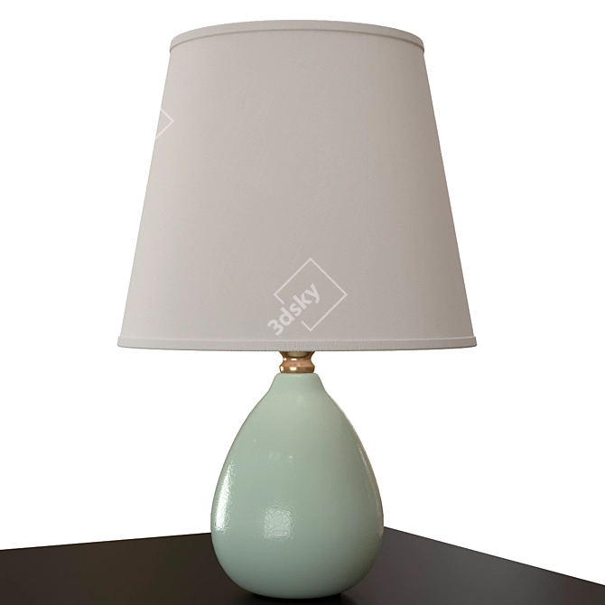 Arti Lampadari Riccardo Table Lamp - Classic Elegance 3D model image 2