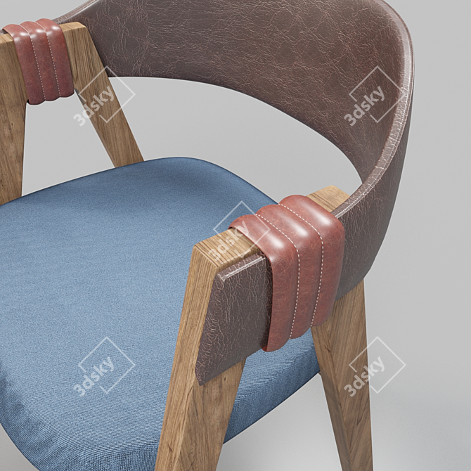 Elegant Mathilda Chair: Designed by Patricia Urquiola 3D model image 2