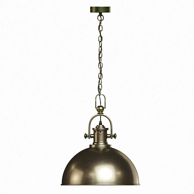 Omnilux OML-91506-01: Stylish Loft Pendant Light 3D model image 1