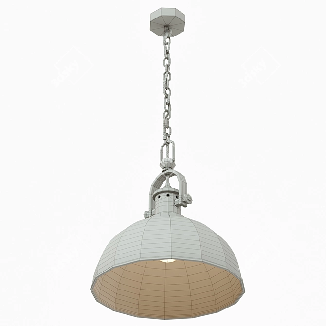 Omnilux OML-91506-01: Stylish Loft Pendant Light 3D model image 3