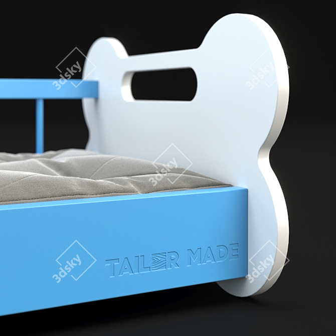 Puppy Love Cozy Pet Cot 3D model image 2