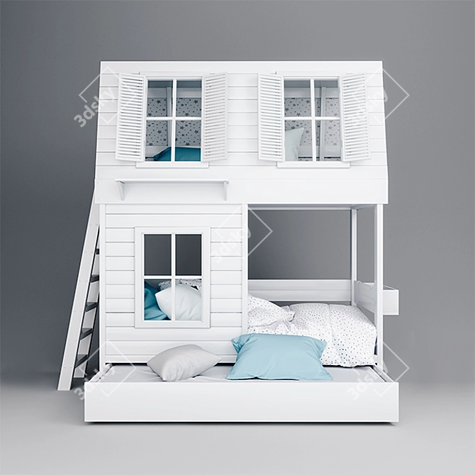 Dream House: Children's Bed by "Bukvud 3D model image 1