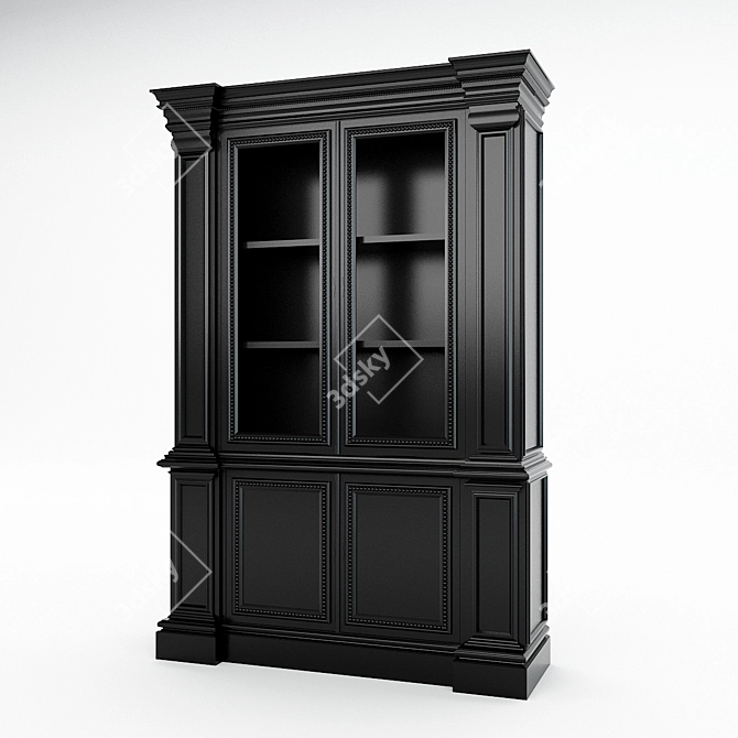 Modern Style Cabinet by S-Brother 3D model image 1