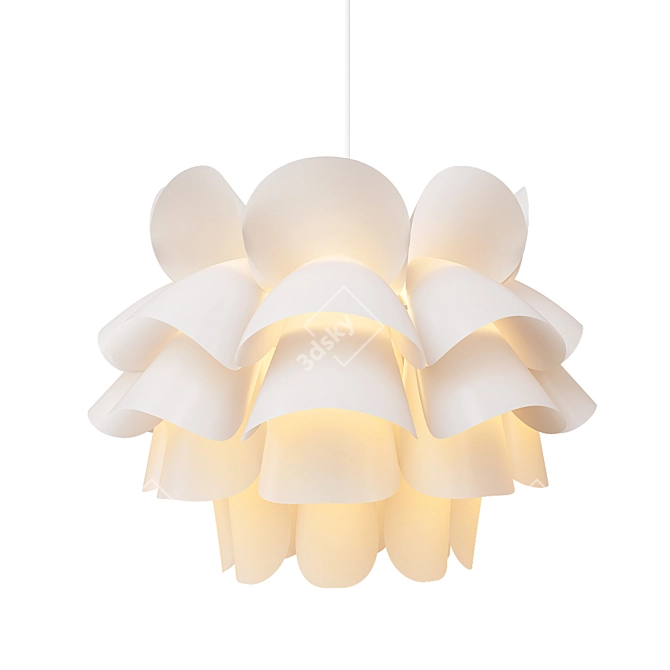 Minimalist Knappa Pendant Lamp 3D model image 1