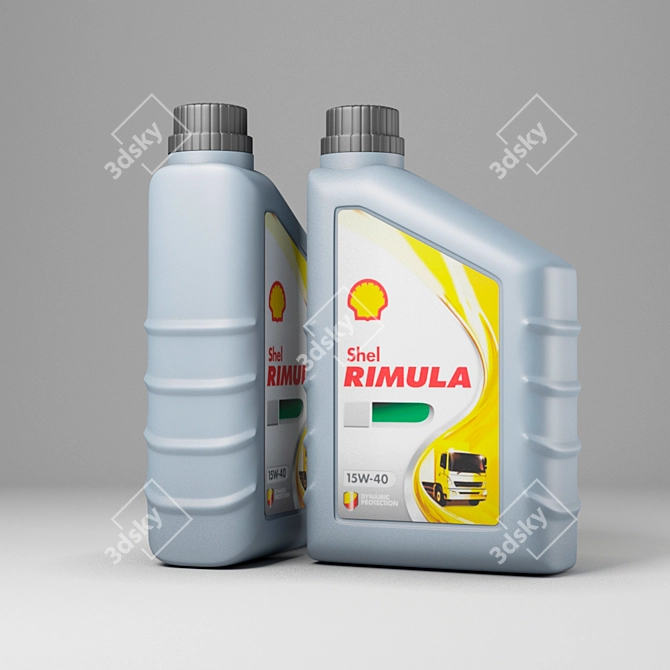 TurboSmooth Engine Oil 3D model image 1