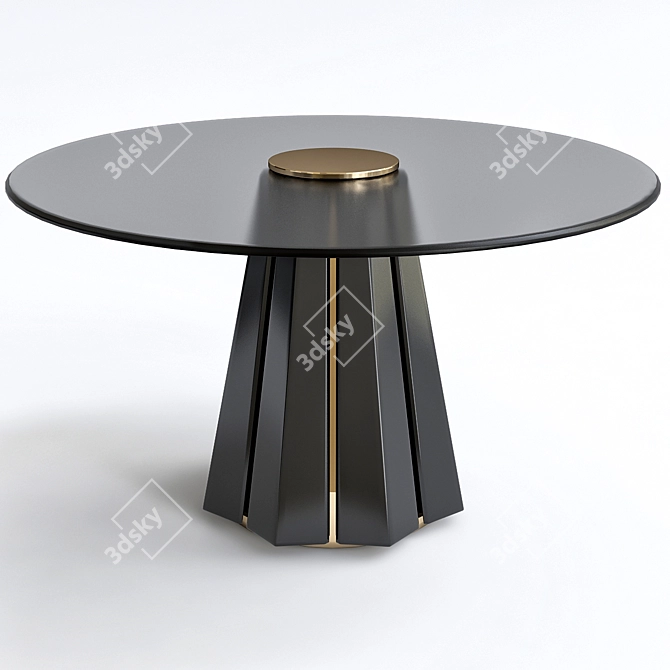 Modern SUNWE Dining Table 3D model image 1