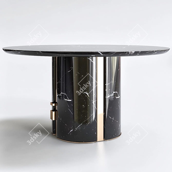 Elegant Minotti Coffee Table 3D model image 1