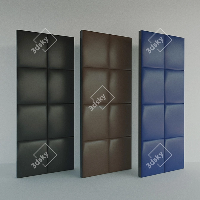 Versatile Soft Panel: Light and Beautiful 3D model image 1