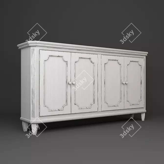 Mirimyn Accent Cabinet | Stylish and Spacious Storage 3D model image 1
