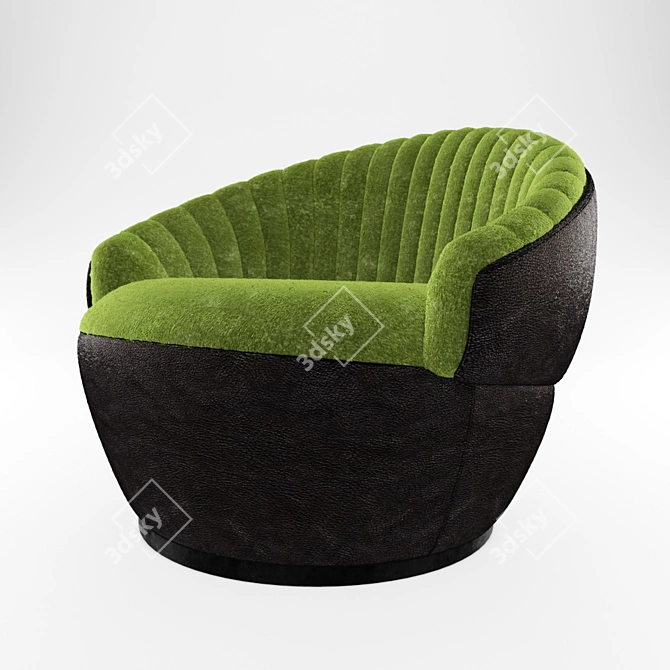 Consonance Armchair: Elegant and Comfortable 3D model image 1