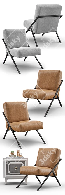 Bowery Chair - Keystone Designer | Stylish & Functional Furniture 3D model image 2