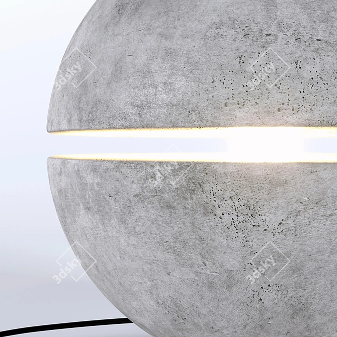 Segard Design: Gayalux Concrete Lamp 3D model image 3