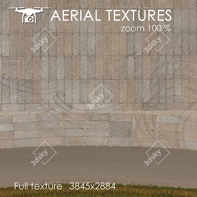 Aerial Exterior Texture for Medium to Far Plans 3D model image 3