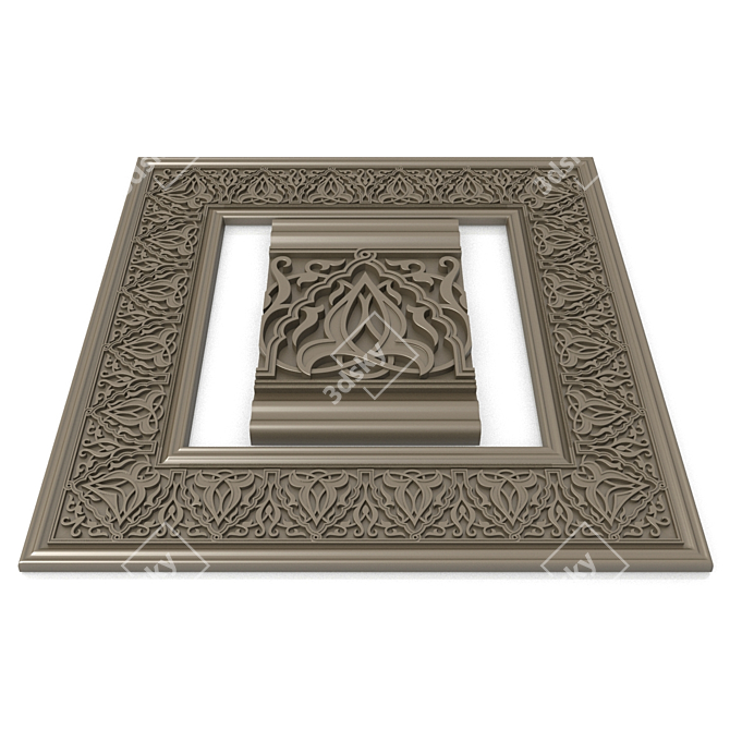 Arabesque Art Prints 3D model image 2