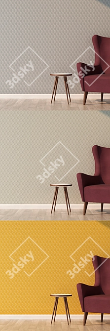 Seamless ARTE Wallpaper 3D model image 3