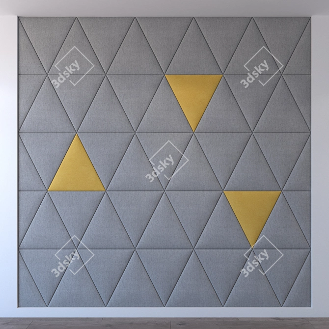 3D Wall Decor for Living Room & Bedroom 3D model image 1