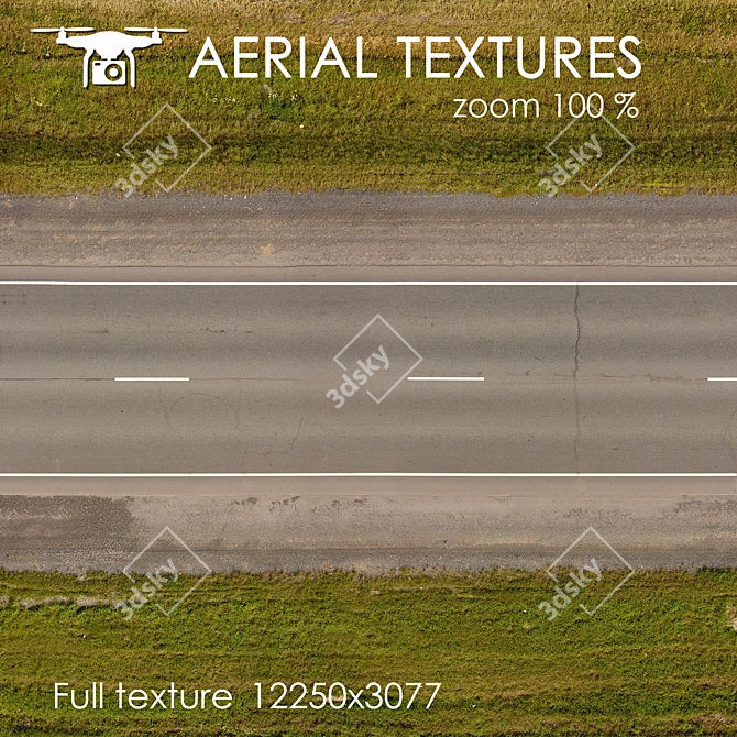 Aerial Texture Kit for Exteriors 3D model image 2