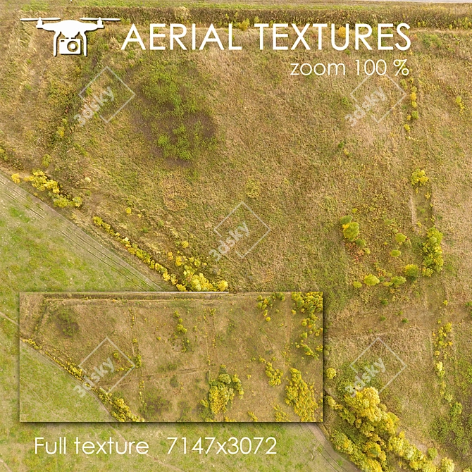 Aerial Exterior Texture 3D model image 1