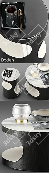 Elegant Minotti Boden Coffee Table 3D model image 3