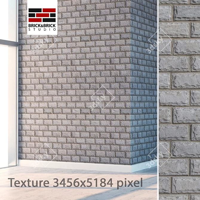 Seamless Detailed Texture for Vray 3D model image 1