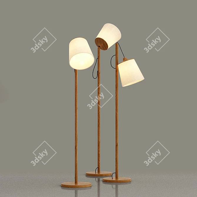 Muuto Pull Lamp: Sleek and Stylish Illumination 3D model image 2