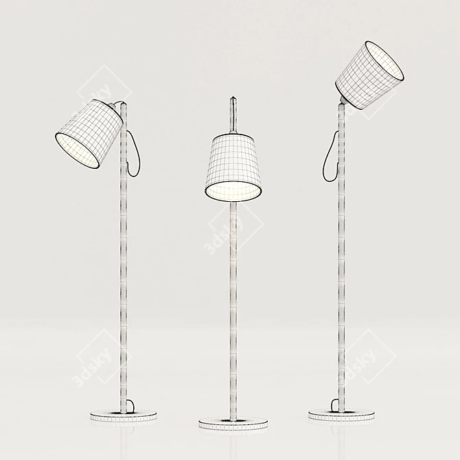 Muuto Pull Lamp: Sleek and Stylish Illumination 3D model image 3