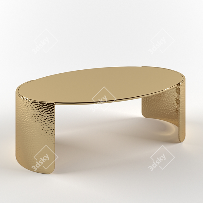 CB2 Cuff Table by Brett Beldock 3D model image 1