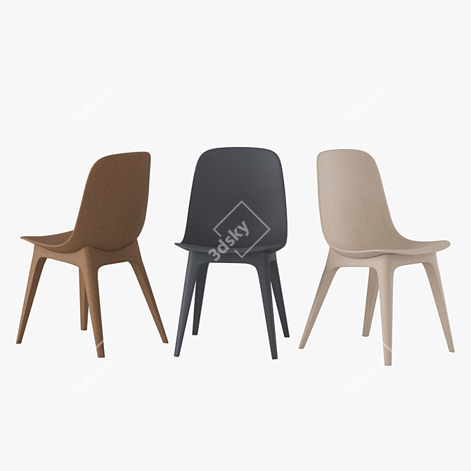 IKEA Odger Kitchen Chair 3D model image 1