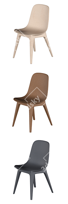 IKEA Odger Kitchen Chair 3D model image 2