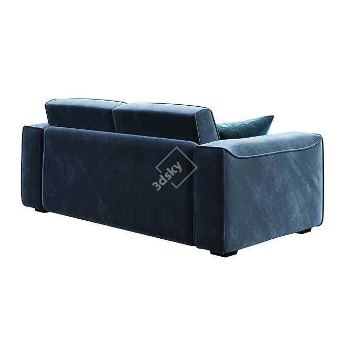 Mesonica Munro Sofa: Stylish and Versatile 3D model image 2