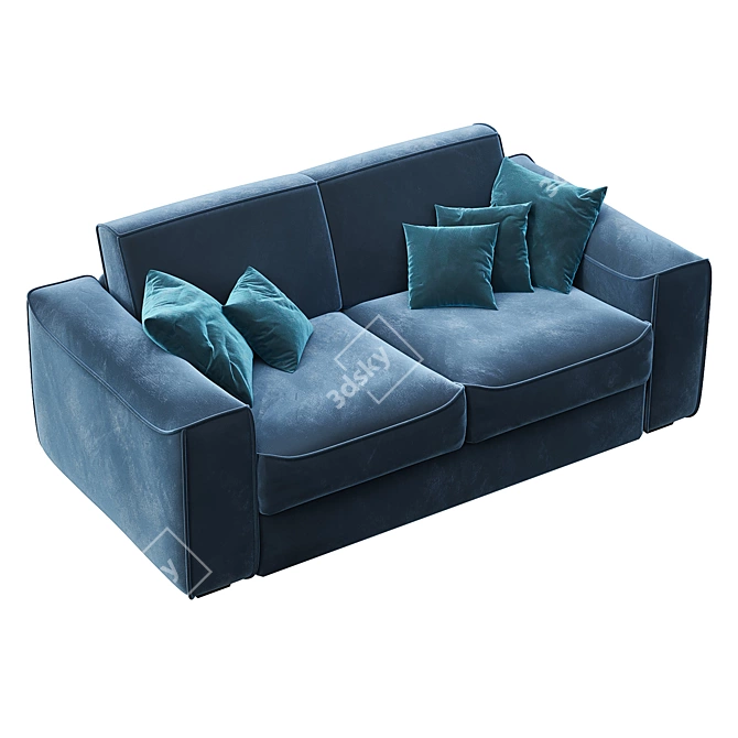 Mesonica Munro Sofa: Stylish and Versatile 3D model image 3