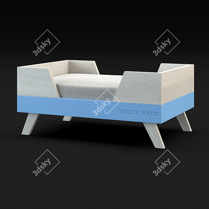 Stylish Loft Cat & Dog Bed 3D model image 1