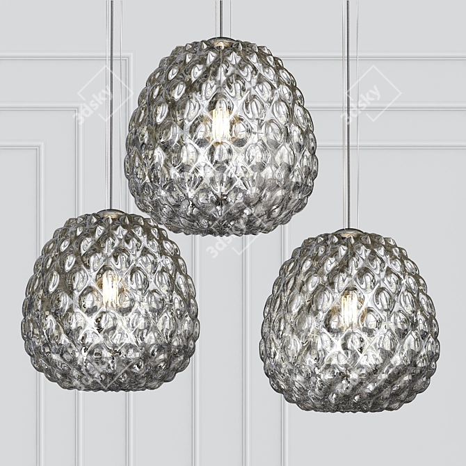 PINECONE Pendant Light | Sleek Design 3D model image 1