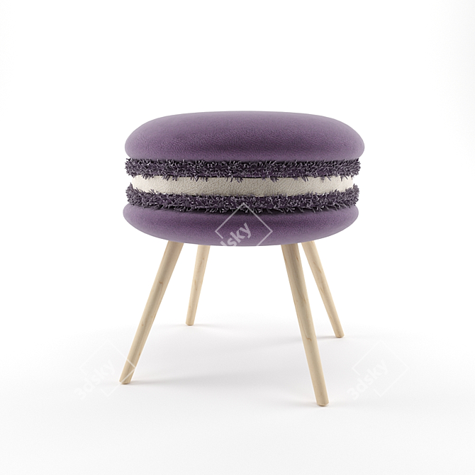 Marry Me Macaroon Chair 3D model image 1