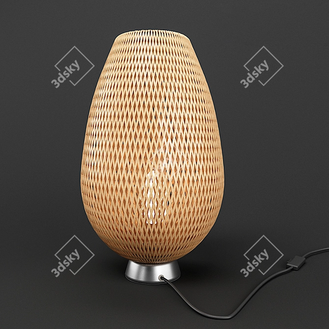 BOYA Table Lamp: Elegant Illumination for Any Space 3D model image 1