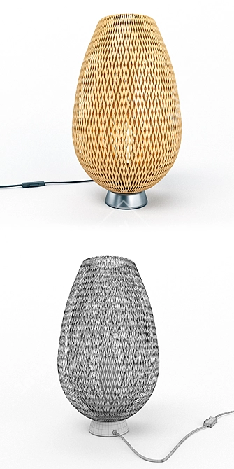 BOYA Table Lamp: Elegant Illumination for Any Space 3D model image 3