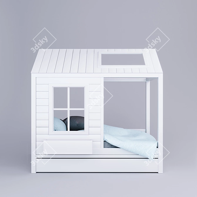 Dreamer's House Bed 3D model image 1
