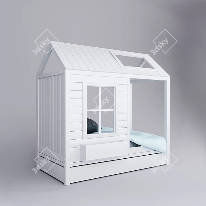 Dreamer's House Bed 3D model image 2