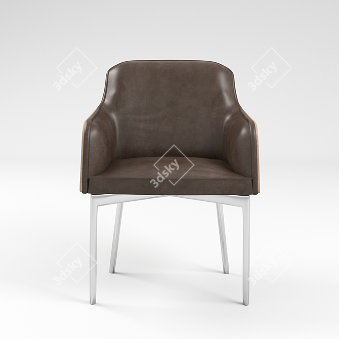 Modern Italian Design: Tosconova Eli Chair 3D model image 2