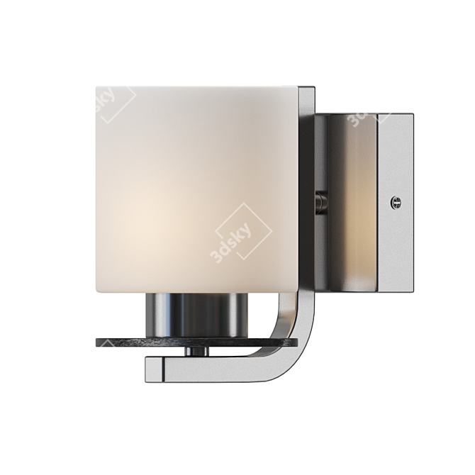 Freya Bice Wall Light - Elegant and Versatile 3D model image 1