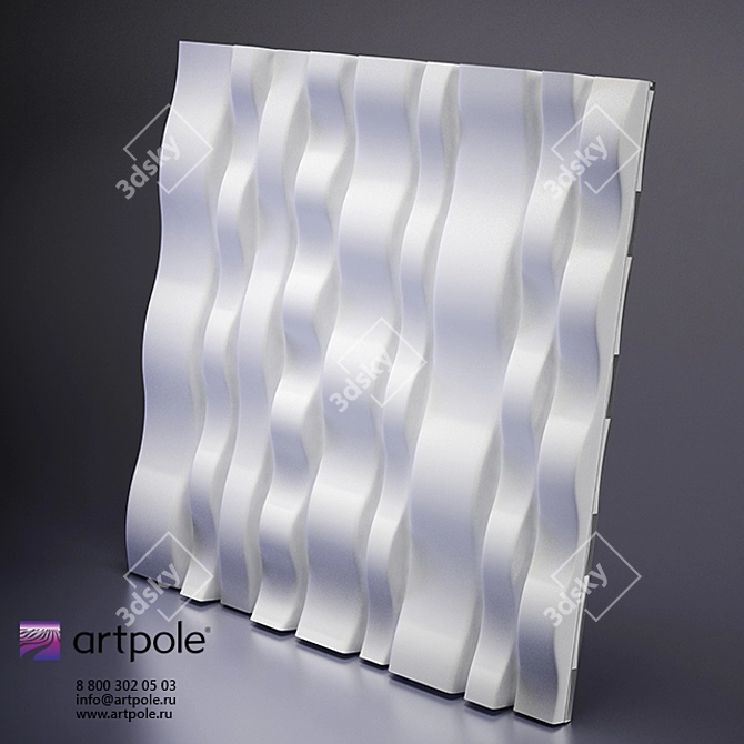 Title: 3D Matrix Panel: Transform Spaces 3D model image 1