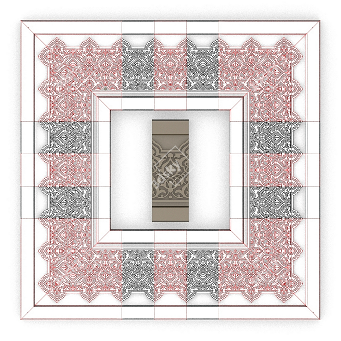 Arabesque Interior Design 3D model image 3