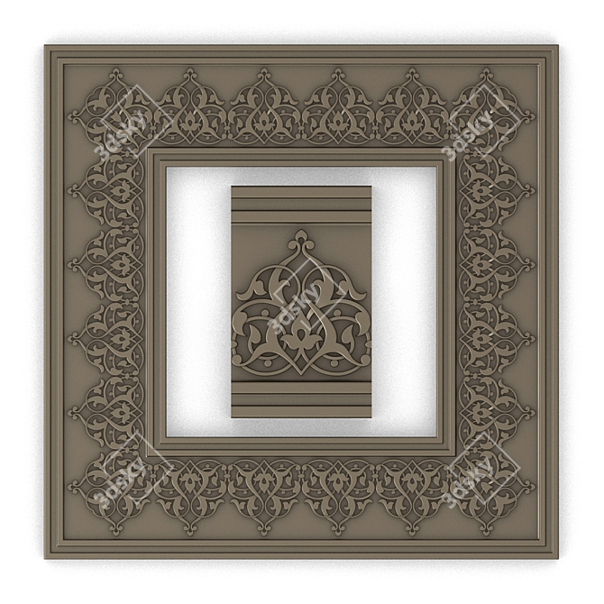 Title: Arab Inspired Décor 3D model image 1