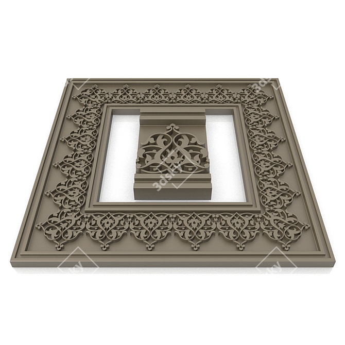 Title: Arab Inspired Décor 3D model image 2