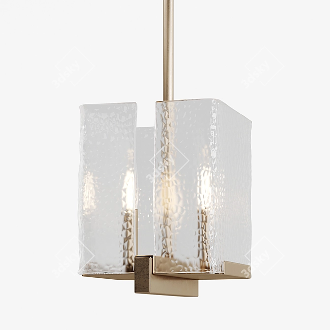 London Pendant: Illuminating Elegance 3D model image 1