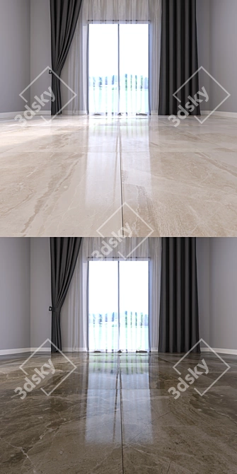 Luxury Marble Floor Set 17 3D model image 3