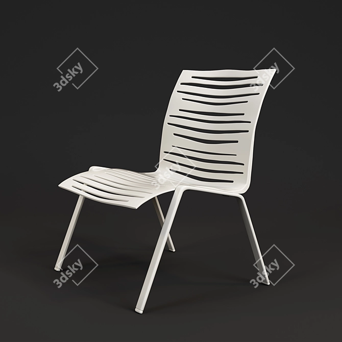 Relaxation Essentials: Outdoor Furniture 3D model image 3